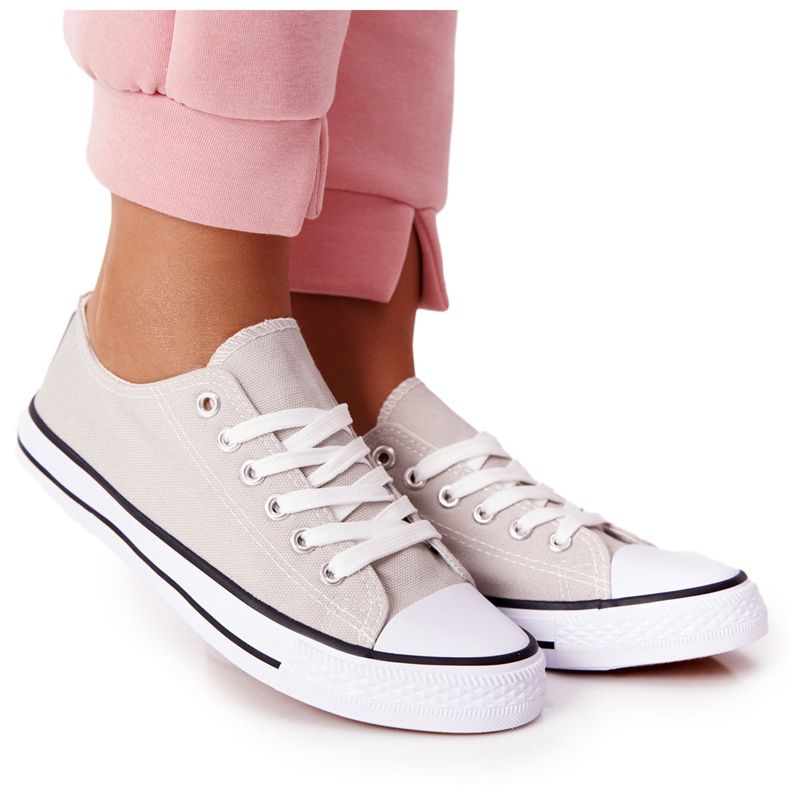 Sneakers Classiche da Donna Grigie Omertà grigio