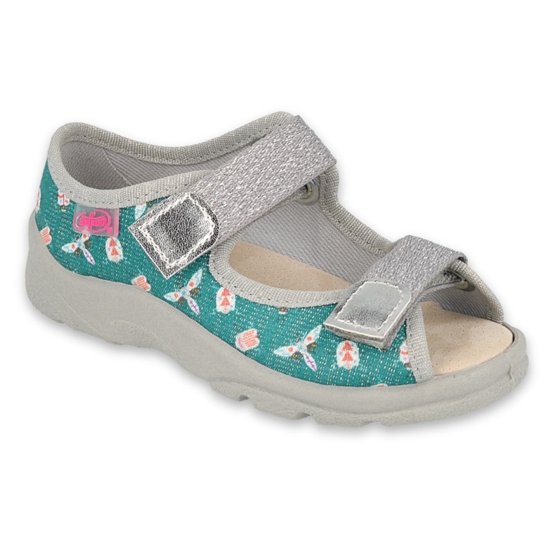 Scarpe per bambini Befado 869X166 grigio verde