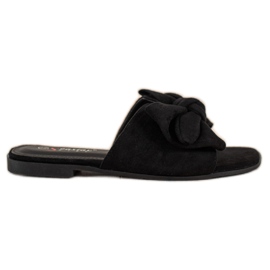 Seastar Pantofole nere alla moda nero