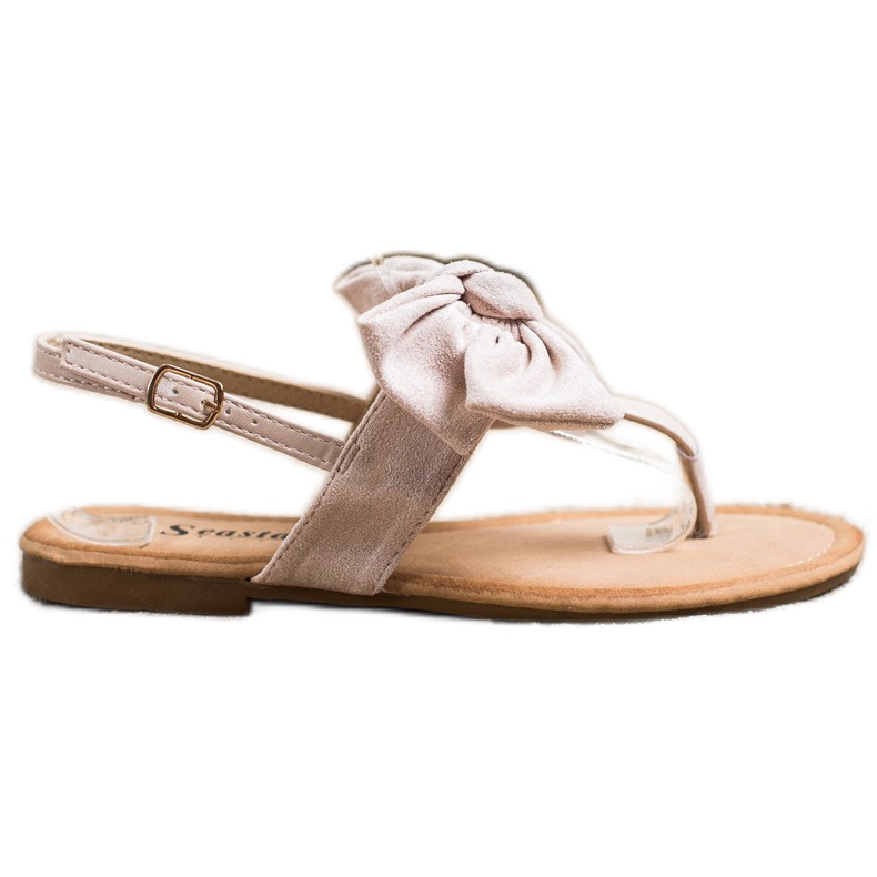 Seastar Sandali alla moda con un fiocco beige