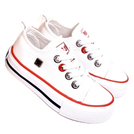 Sneakers basse classiche per bambini Big Star HH374089 Bianco