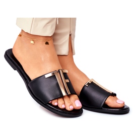 Ciabatte Eleganti da Donna Nere Nicole Dilmah nero