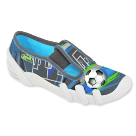 Scarpe per bambini Befado 290Y223 blu grigio