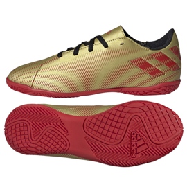 Scarpe da calcio Adidas Nemeziz Messi.4 In Jr FY0811 d'oro d'oro