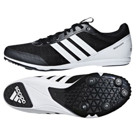 Scarpe da running Adidas Distancestar M AQ0213 bianca nero