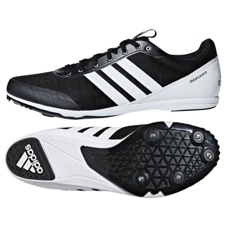 Scarpe da running Adidas Distancestar M AQ0213 bianca nero
