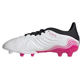 Scarpe da calcio Adidas Copa Sense.1 Fg Jr FX1979 bianca bianca