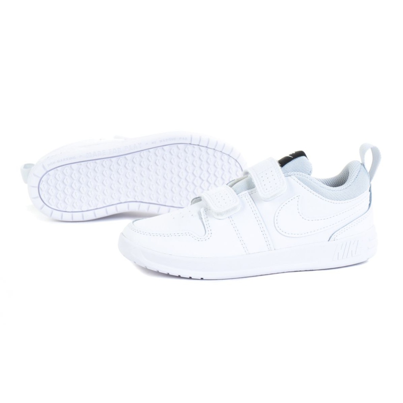 Scarpa Nike Pico 5 (TDV) Jr AR4162-100 bianca blu