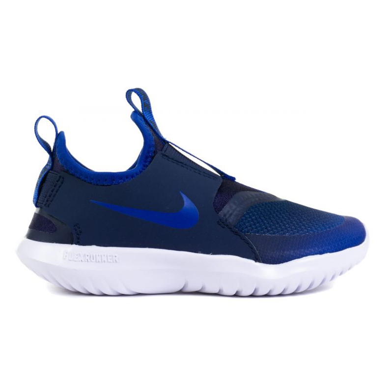 Nike Flex Runner (PS) Jr AT4663-407 scarpe blu navy blu