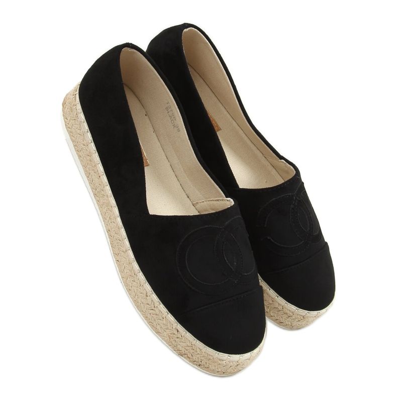 Espadrillas Nere T379P Nere nero
