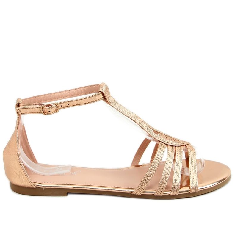 Sandali donna champagne SM0024 Champagne d'oro