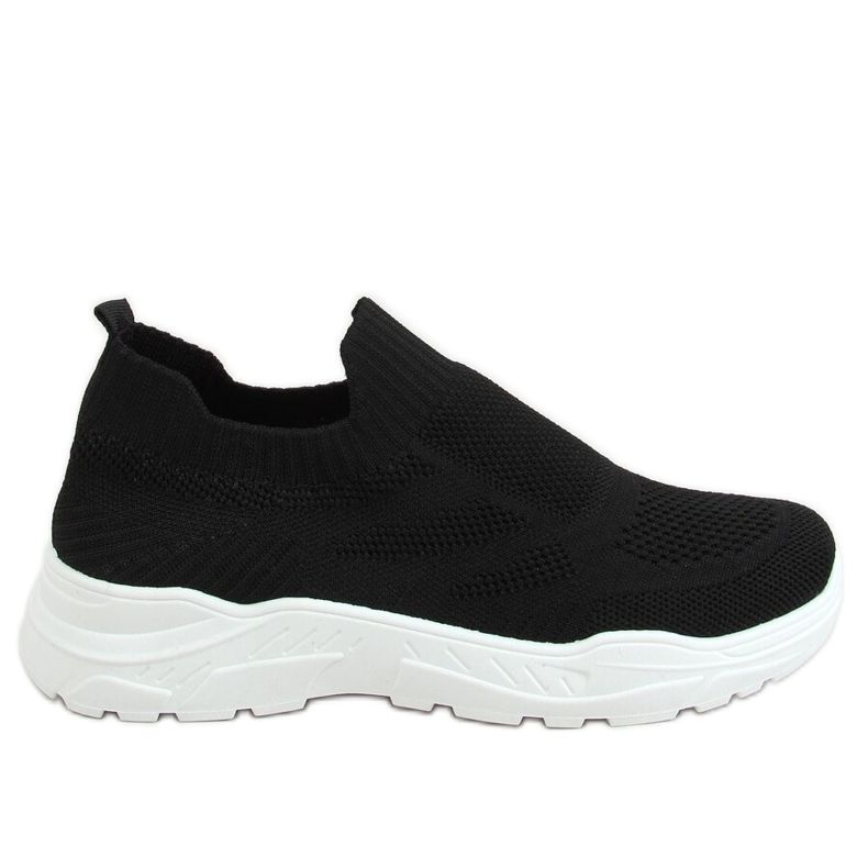 Nero LA172P Calze nere scarpe sportive