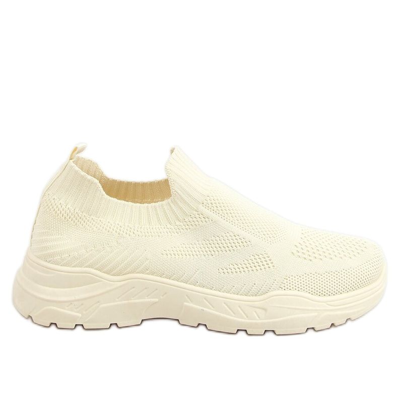Calzini beige LA172P Scarpe sportive beige