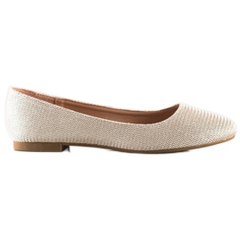Super Mode Ballerina Classica Con Glitter d'oro