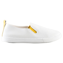 Sun Color Slipon Con Inserto Giallo bianco