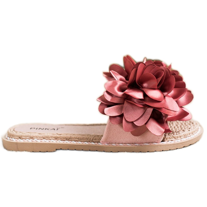 SHELOVET Pantofole Rosa Con Fiore