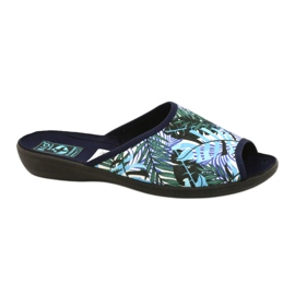 Adanex Tęg lascia le infradito. G1 / 2 25906 bianca blu verde