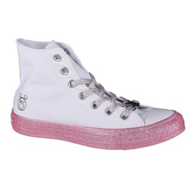 Converse X Miley Cyrus Chuck Taylor Hi All Star W 162239C bianco
