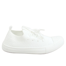 Bianco PC06P Calzini bianchi da donna