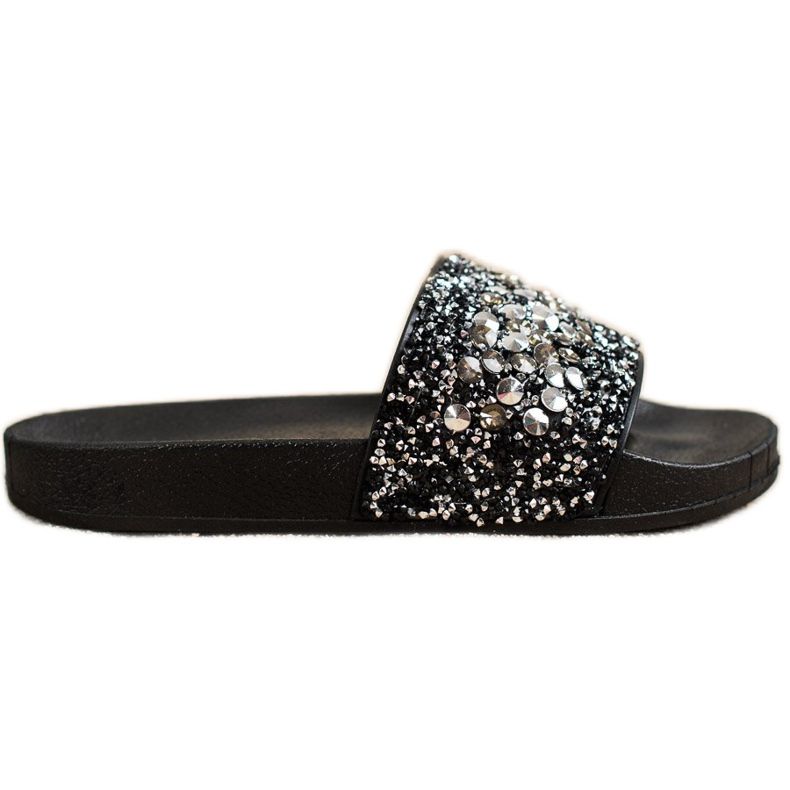 SHELOVET Pantofole Con Ornamenti nero