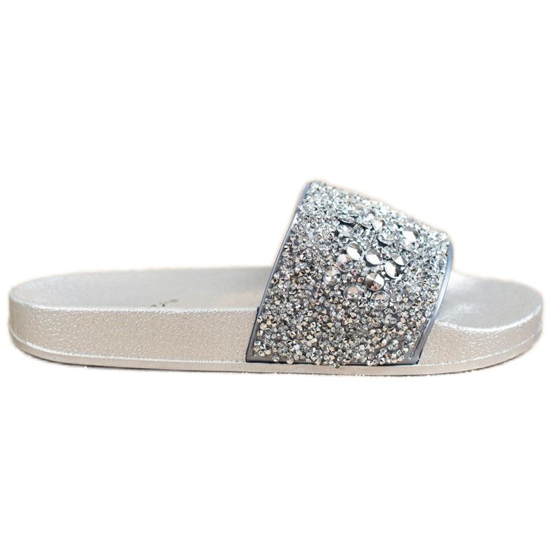 SHELOVET Pantofole Con Ornamenti grigio