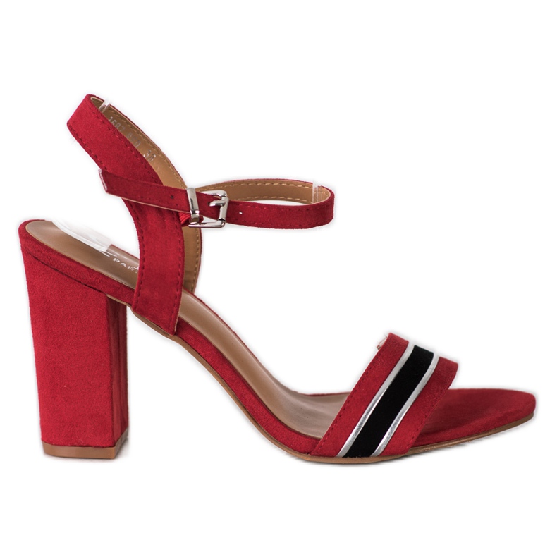 Cm Paris Sandali con tacco alto rosso