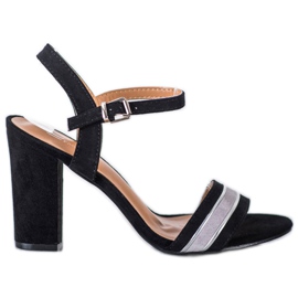 Cm Paris Sandali con tacco alto nero