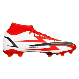 Nike Superfly 8 Academy CR7 Mg M DB2854-600 scarpe da calcio grigio/argento, bianco, rosso bianco