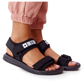 Sandali sportivi da donna Big Star HH274A024 Black nero