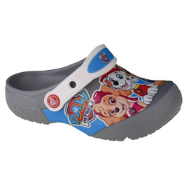 Zoccolo Crocs Fun Lab Paw Patrol 206276-007 grigio multicolore