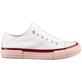 SHELOVET Sneakers Sulla Piattaforma Rosa bianco