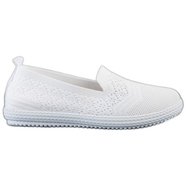 SHELOVET Slipon bianchi bianco