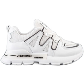 SHELOVET Sneakers bianche alla moda bianco