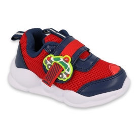 Scarpe per bambini Befado 516P095 rosso blu navy