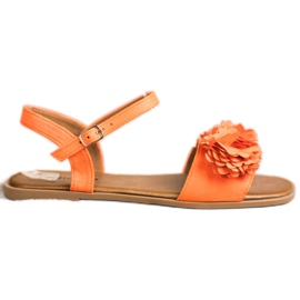SHELOVET Sandali arancioni alla moda arancia