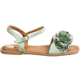 SHELOVET Sandali verdi alla moda verde