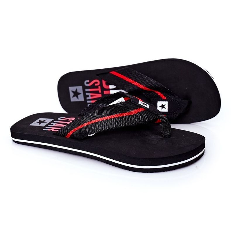 Infradito da uomo Big Star FF174479 Nero
