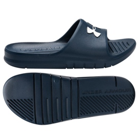 Under Armour Core PTH SL 3021286-400 Flop in schiuma blu