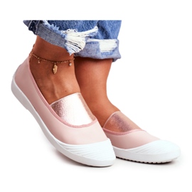 LU BOO Sneakers Slip On Sneakers Slip-on Rosa Justy