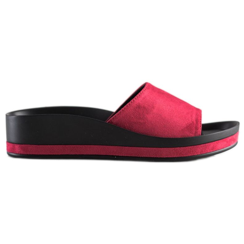 Pantofole casual VINCEZA rosso