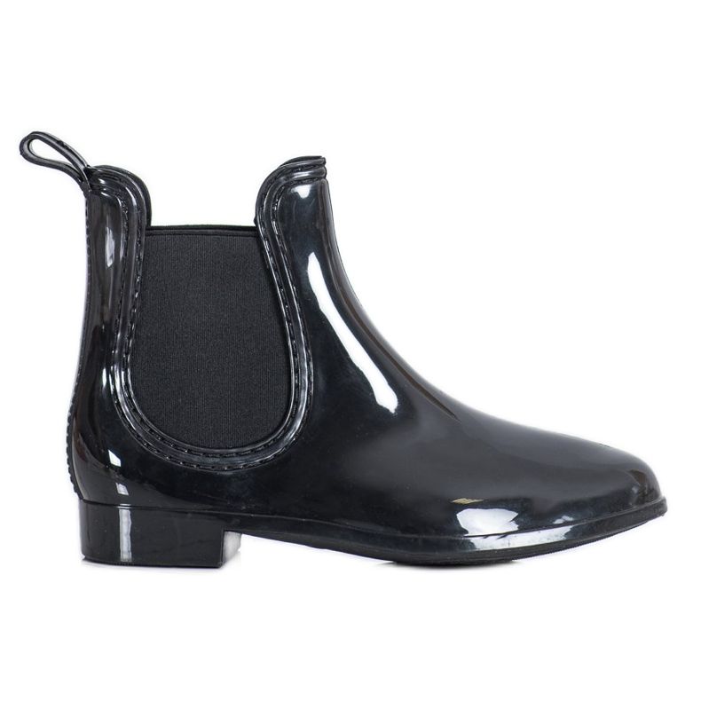 SHELOVET Galosce laccate nero