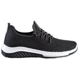 SHELOVET Scarpe sportive nere nero