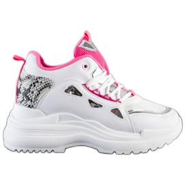 Marquiz Scarpe da ginnastica alla moda bianco