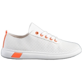 SHELOVET Sneakers traforate bianco