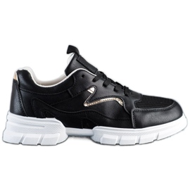 Marquiz Scarpe da ginnastica nere alla moda nero