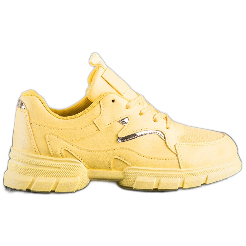 Marquiz Sneakers gialle alla moda giallo
