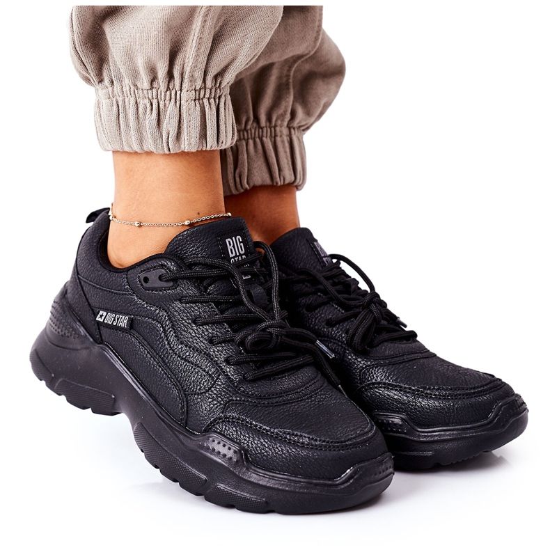 Scarpe Sportive da Donna Big Star Nere EE274462 nero