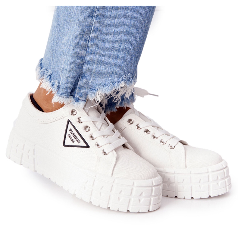 Sneakers Donna Bianche Big City Life bianca