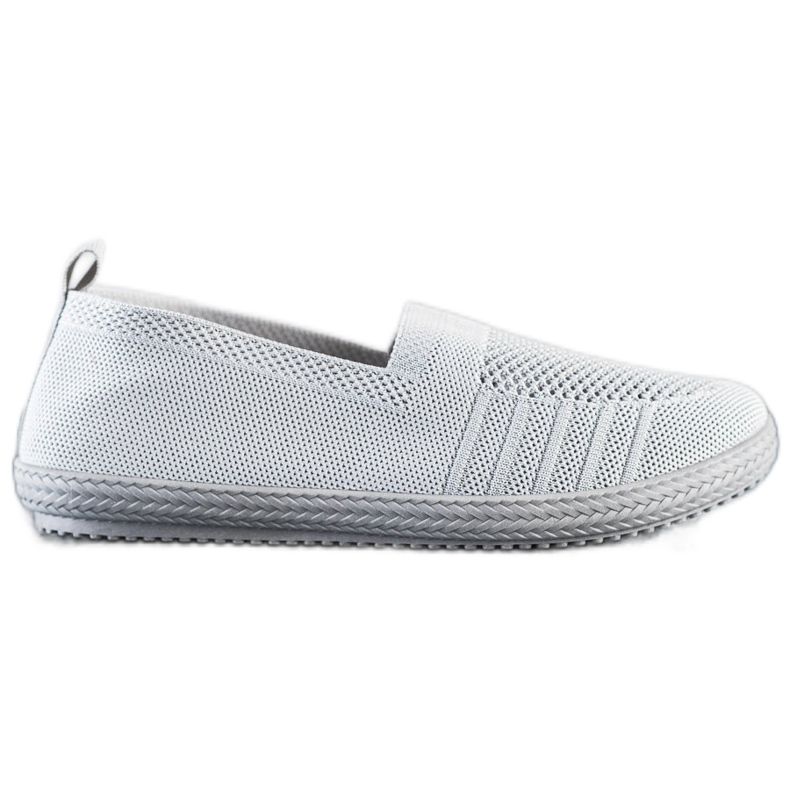 SHELOVET Slipon traforati grigio
