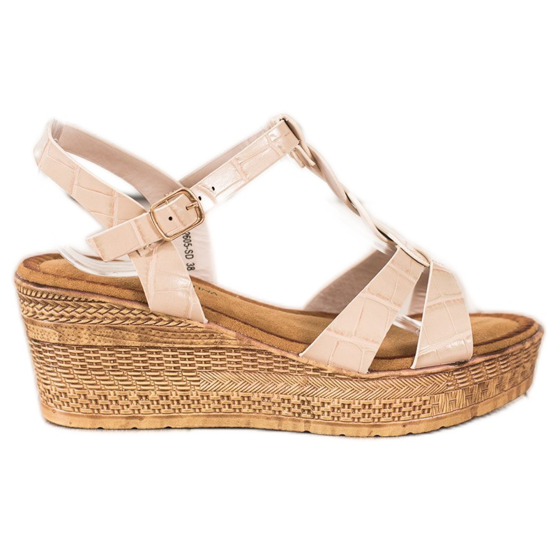 Queentina Sandali in ecopelle beige